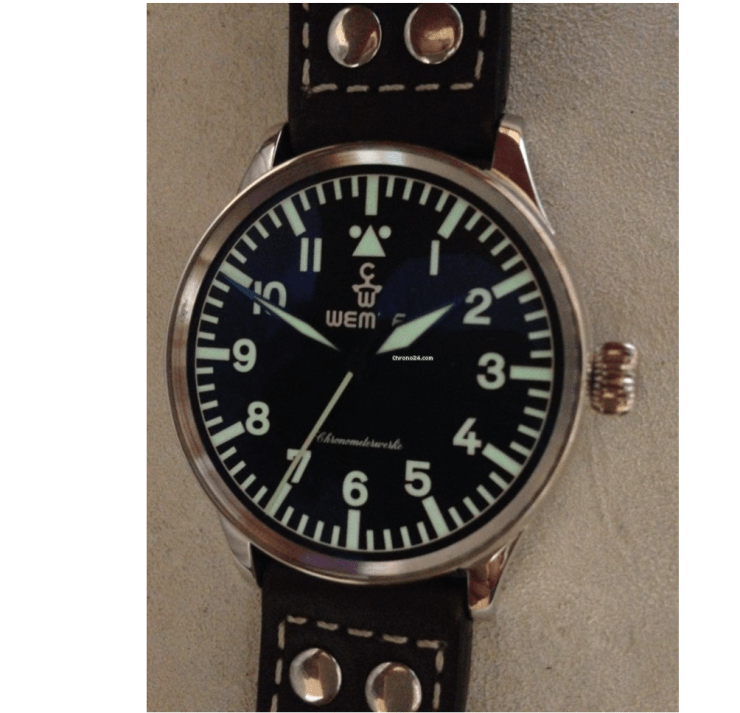 Wempe Platinum 2003 model unworn at £7997